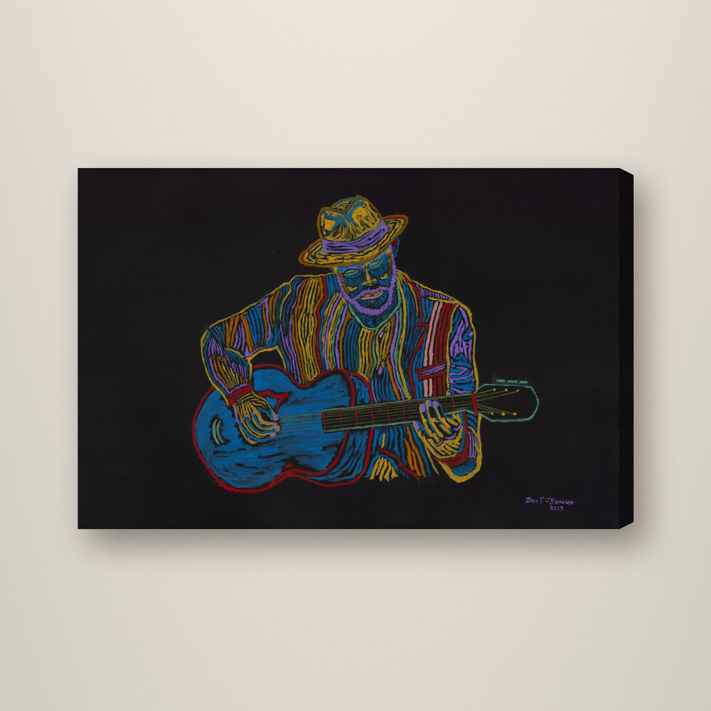 Big Easy Jazz — Studio Edition 15 x 10 inch canvas by Don O'Bannon