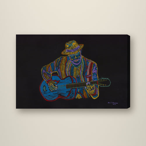 Big Easy Jazz — Studio Edition 15 x 10 inch canvas by Don O'Bannon