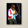 Jazz Clarinet — Studio Edition 10 x 15 inch canvas by Don O'Bannon