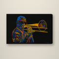 Jazz Groove — Studio Edition 15 x 10 inch canvas by Don O'Bannon