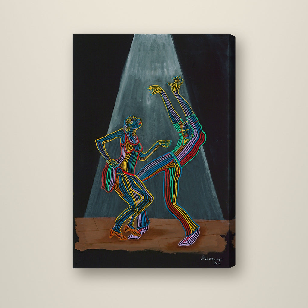 Let's Dance — Studio Edition 10 x 15 inch canvas by Don O'Bannon